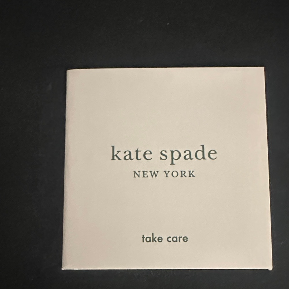 Kate Spade Maroon and Pink Floral Cosmetic Bag - Picture 11 of 11